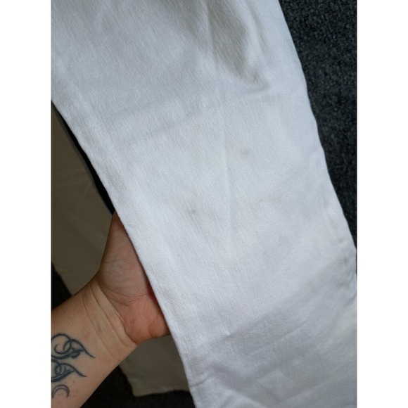 Jen7 by 7 For All Mankind 10 Bootcut Jeans WHITE Slim READ* - Picture 6 of 11